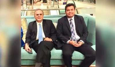 Eduardo Durán Gómez y Alfonso Ávila Fadul