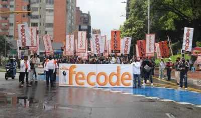 Fecode es el sindicato del magisterio.