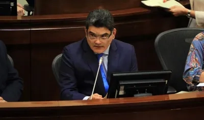 Gregorio Eljach, secretario General del Senado