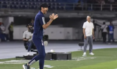 Arturo Reyes, director técnico del Junior. 