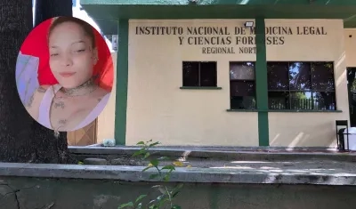 El cuerpo de la mujer fue trasladado a Medicina Legal. 