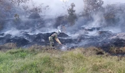 En el país se han apagado 488 incendios.