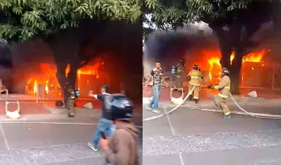 En un inmueble ubicado en la carrera 8 A con calle 36B. 