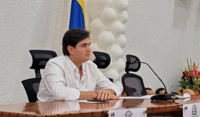 Juan David Abisambra, concejal de Barranquilla.