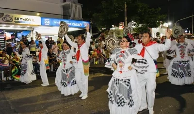 La cumbia presente en la Noche de Faroles y Tambores 2024