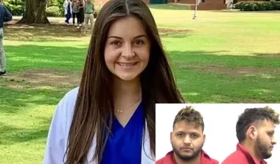 Laken Hope Riley y el principal sospechoso de su muerte, José Antonio Ibarra