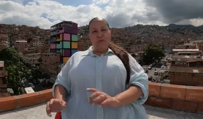 Laura Escobar, sobrina de Pablo Escobar.