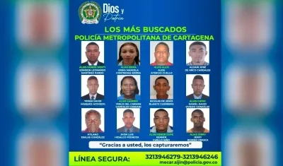 Los detenidos cuentan con un amplio prontuario delincuencial.