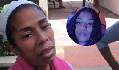 Rosa Cuesta, madre de Nora Ballestas Cuesta. 