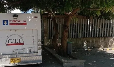 El cuerpo de Osvaldo Pimienta Padilla fue llevado a Medicina Legal. 