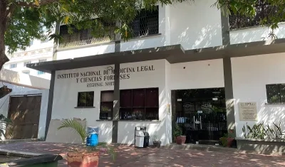 Sede de Medicina Legal, en Barranquilla. 
