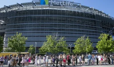 Vista exterior del MetLife Stadium de New Rutherford, en Nueva Jersey.