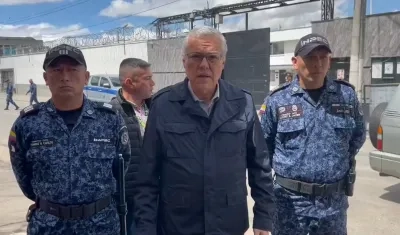 Néstor Osuna, Ministro de Justicia. 