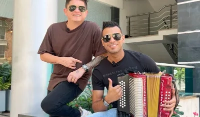 'Mono' Zabaleta y Daniel Maestre, artistas.