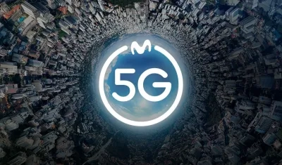 Movistar con la tecnología 5G. 