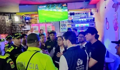 Operativos de las autoridades en establecimiento nocturnos. 