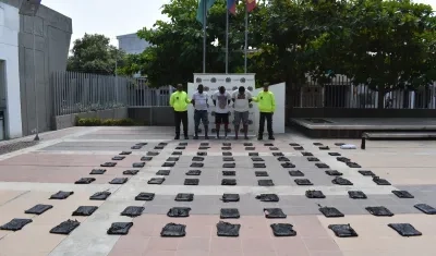 La vivienda era utilizada como una bodega para el almacenamiento de estupefacientes.