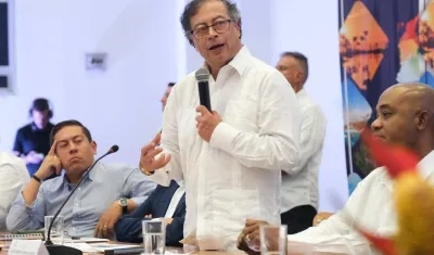 El Presidente Gustavo Petro.
