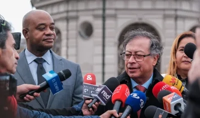 Gustavo Petro desde Múnich, Alemania.