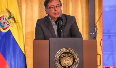 El Presidente de la República, Gustavo Petro.