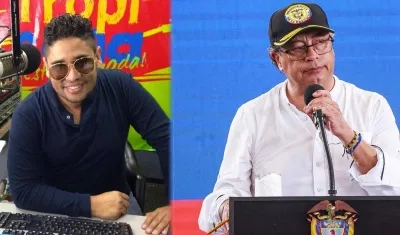 Francisco 'Paco' Ramírez y el Presidente Petro.