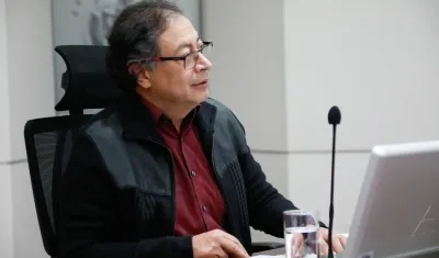 El Presidente Gustavo Petro.