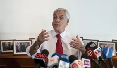El expresidente chileno Sebastián Piñera.