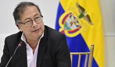 Presidente Gustavo Petro. 