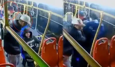 Los tres menores golpearon a su víctima para robarle. 