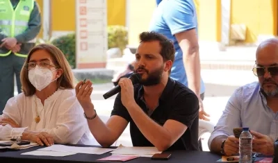 Samir Radi, presidente del Concejo de Barranquilla.