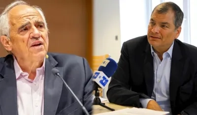 Ernesto Samper y Rafael Correa.