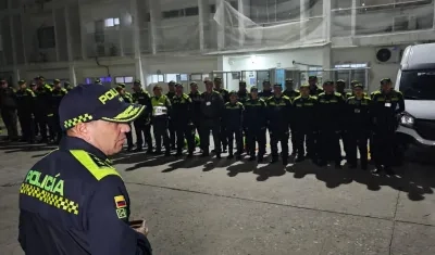 Operativos de seguridad de la Policía. 