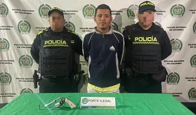 Tomás Becerra Camargo, capturado. 