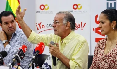 Eduardo Verano, gobernador del Atlántico.
