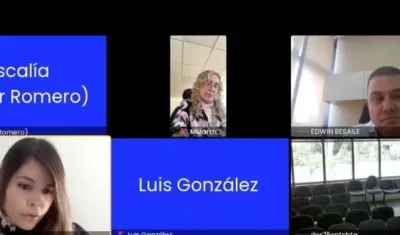 Aspectos de la diligencia al exgobernador Edwin Besaile