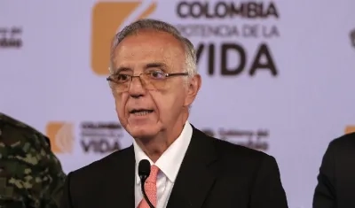 Iván Velásquez, ministro de Defensa