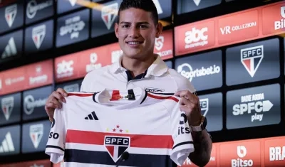 James Rodríguez se unió al Sao Paulo en agosto de 2023. 