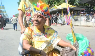 María Gómez Serrano, directora Danza de Indios e Indias de Trenzas Chimilas.