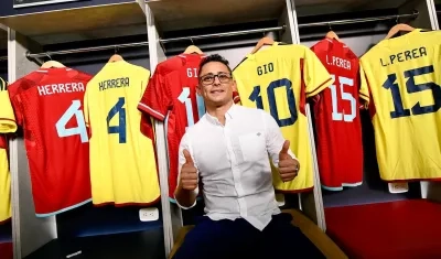 Giovanni Hernández conoció la sede deportiva de la FCF en Barranquilla