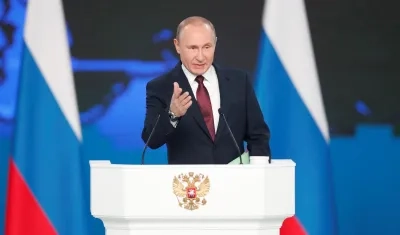 El presidente de Rusia, Vladímir Putin
