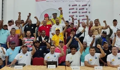 Trabajadores del Cerrejón