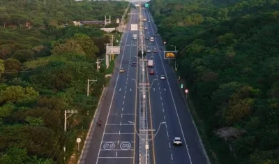 Vía Cartagena-Barranquilla