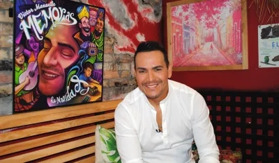 Víctor Manuelle, salsero puertorriqueño. 