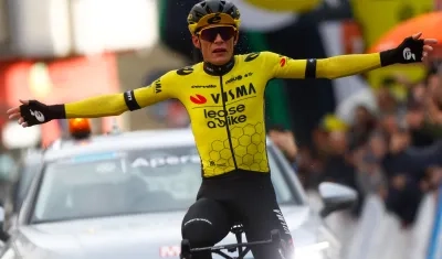 Jonas Vingegaard, líder del Jumbo Visma.