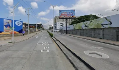 Carrera 51B con calle 92.