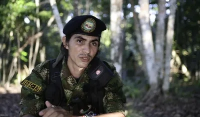 Andrey Avendaño, del Estado Mayor Central.