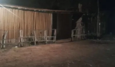 Lugar donde se registraron los hechos. 