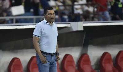 Alexis García, DT de La Equidad.