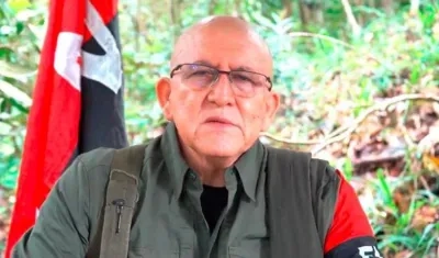 Antonio García, comandante del ELN.