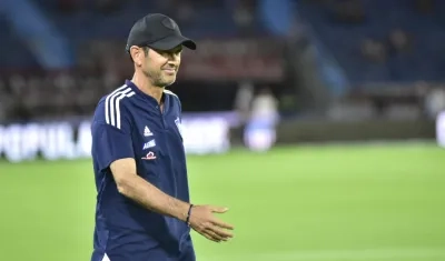 Arturo Reyes, técnico de Junior. 